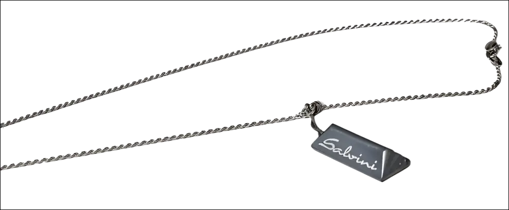 Collana Salvini Segreti con catena silver e pendente rettangolare Salvini
