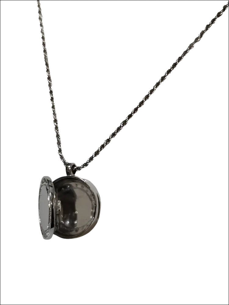 Collana Salvini Segreti con catena a corda intrecciata in argento