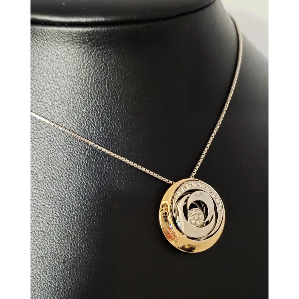 Collana SALVINI Vortice Oro e Diamanti|bonini-gioielli