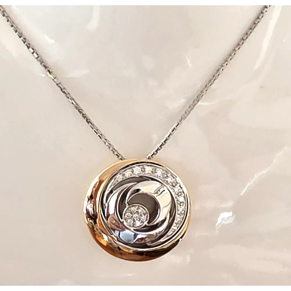 Collana SALVINI Vortice Oro e Diamanti|BONINI-GIOIELLI