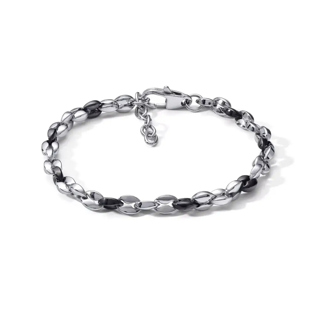 bracciale-parure-Collana Uomo Comete Gioielli acciaio e PVD nero UGL 705|bonini-gioielli