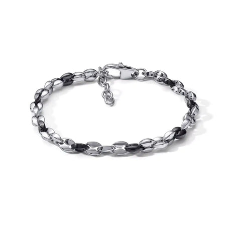 bracciale-parure-Collana Uomo Comete Gioielli acciaio e PVD nero UGL 705|bonini-gioielli