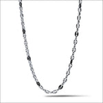 Collana Uomo Comete Gioielli acciaio e PVD nero UGL 705|bonini-gioielli
