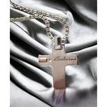 Collana uomo SALVINI in argento con croce - Gioielleria Bonini