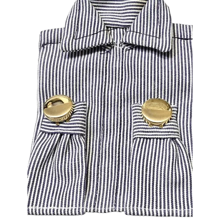 copribottoni camicia uomo in oro giallo 750/1000 UNOAERRE|bonini-gioielli