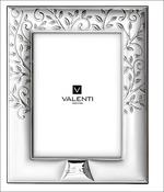 Cornice argento Valentini Albero della Vita con emboss foglia e vite
