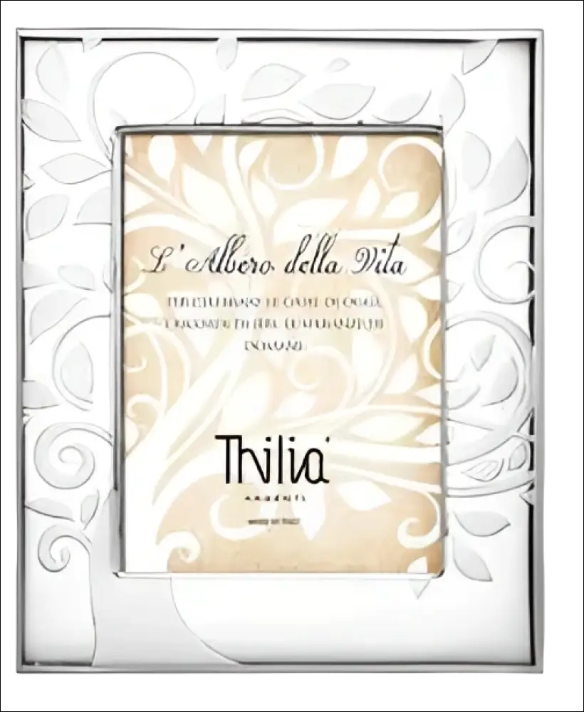 Cornice Argento Albero della Vita Thilia 454164 silver con motivi foglia e vite
