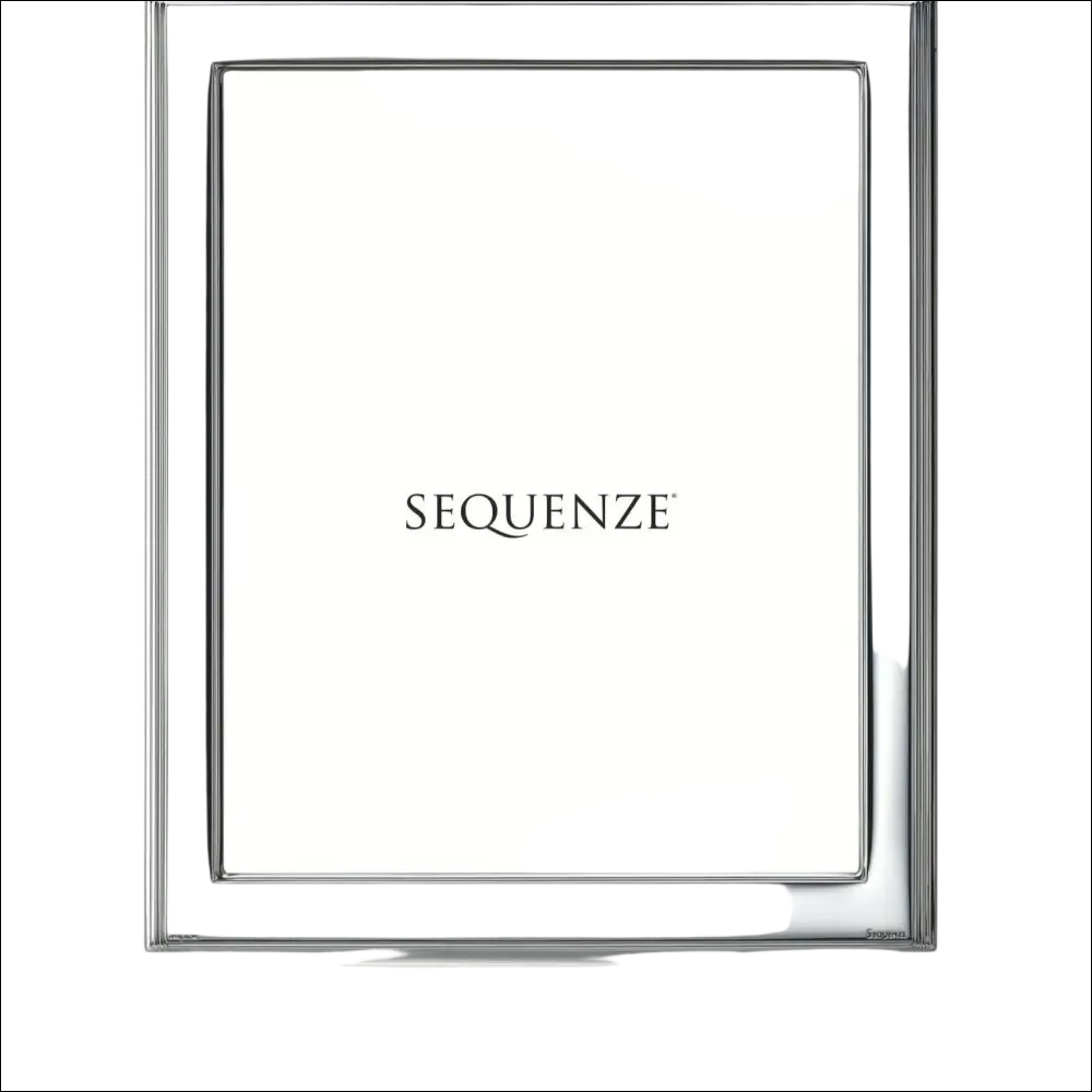 Cornice Argento Amarcord SEQUENZE SQ1006/9 rettangolare silver lucida