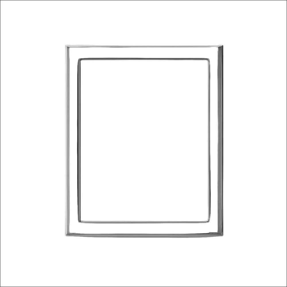 Cornice argento bilaminato Amarcord SQ1006/20 SEQUENZE in vendita