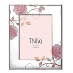 Cornice argento bilaminato Roses Thilia 454227|bonini-gioielli