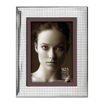 Cornice Argento Mathis Sequenze SQ9001/10 cornice rettangolare in argento con foto sepia di donna