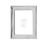 Cornice argento Mathis SQ9001/15 di SEQUENZE in mosaico argento scintillante