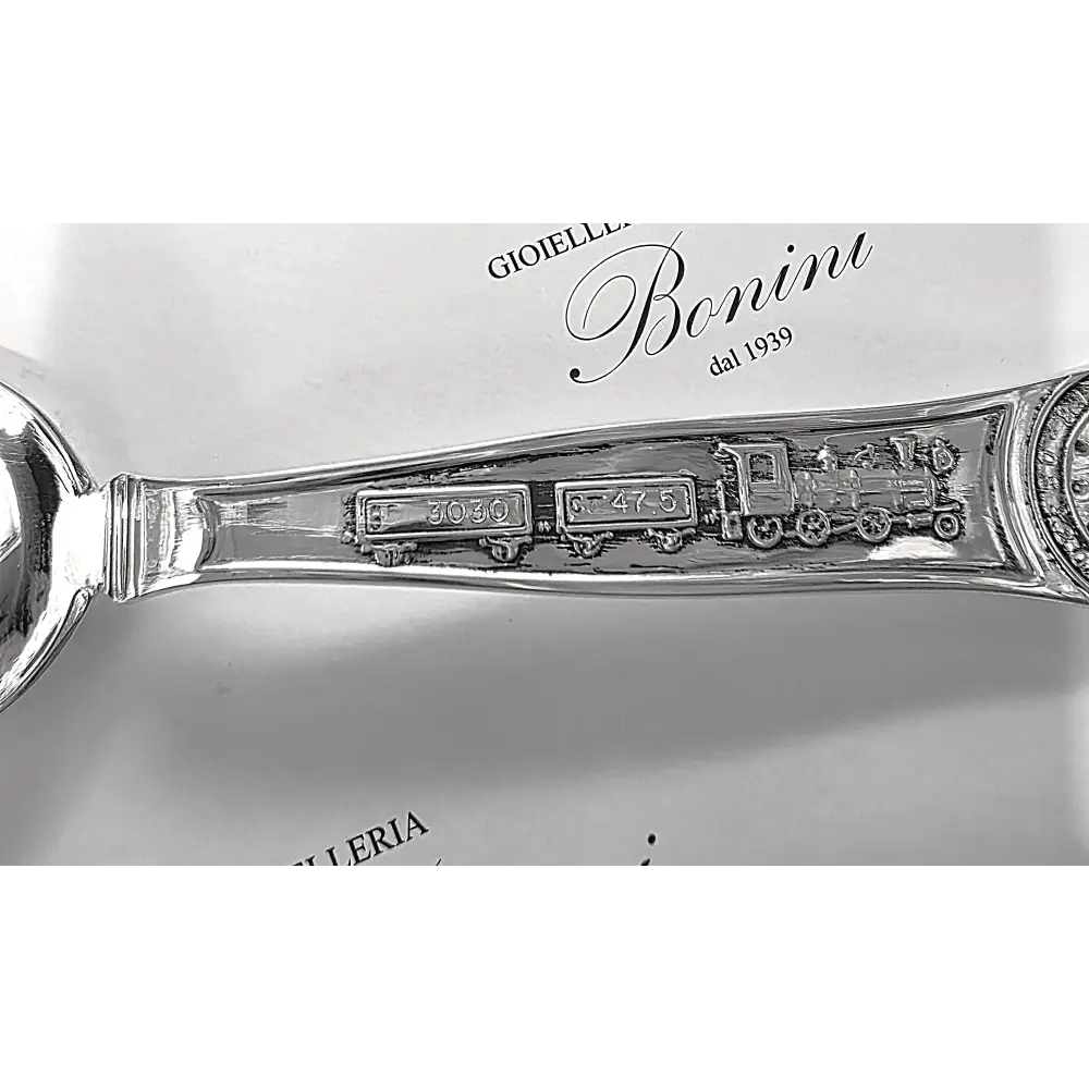 Cucchiaio Argento Trenino Zaramella Argenti|bonini-gioielli