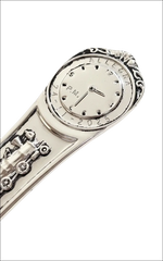 Cucchiaio Argento Trenino Zaramella Argenti con orologio placcato argento