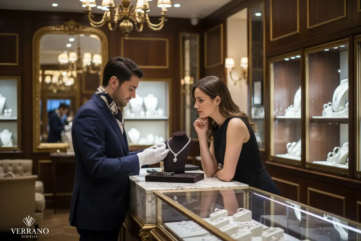 Customer service luxury gioielleria
