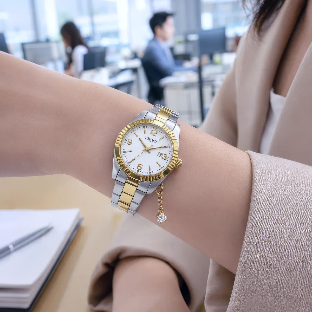 Orologio VAGARY bicolore Timeless Lady IU2-235-21| bonini-gioielli
