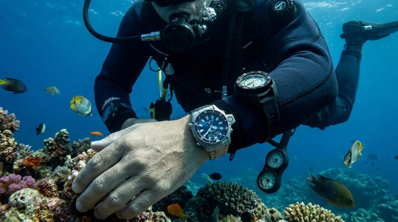 CITIZEN Aqualand 1 Diver's Professional Acciaio JP2000-67L|Bonini-gioielli