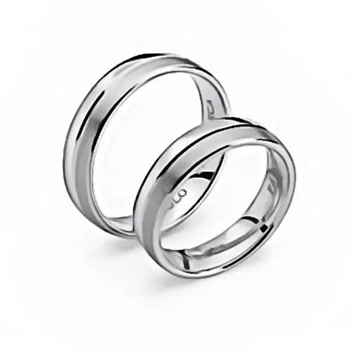 Fede Oro Bianco Paolo e Francesca COMETE GIOIELLI - anello