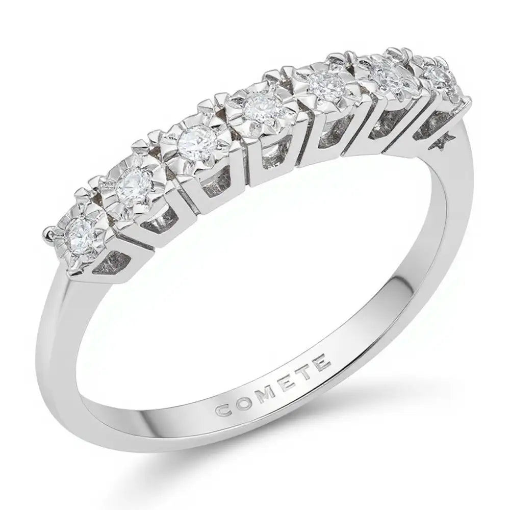 Fedina COMETE 7 Diamanti Oro Bianco Momenti ANB 2681|bonini-gioielli