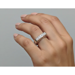 Fedina oro bianco con 5 diamanti CEVA GIOIELLI|bonini-gioielli