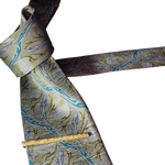 Fermacravatta in oro giallo 750/1000 UNOAERRE - fermacravatta