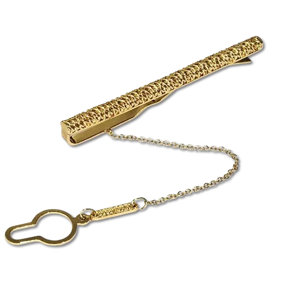 Fermacravatta in oro giallo 750/1000 UNOAERRE|bonini-gioielli