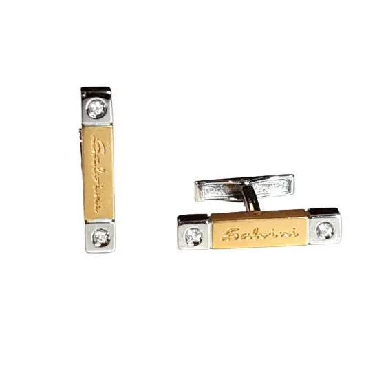 gemelli oro e diamanti Salvini collezione Soho|bonini-gioielli