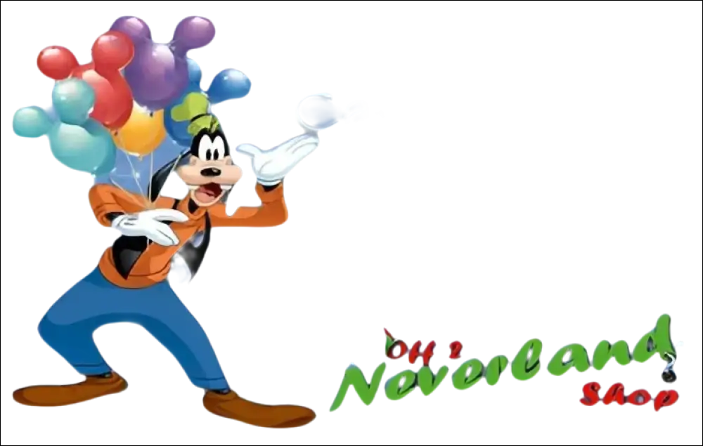 Gift card da 50 euro per la Mamma con Goofy e palloncini colorati
