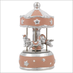 Giostrina cavallini carillon e luci BAGUTTA B 4172-02 R in rosa e argento