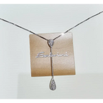 Girocollo con pendente Oro Bianco e Diamanti Salvini |bonini-gioielli