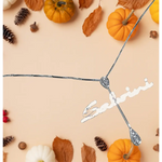 Girocollo con pendente Oro Bianco e Diamanti Salvini|bonini-gioielli