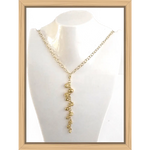 Girocollo oro giallo pendente a grappolo UNOAERRE|bonini-gioielli