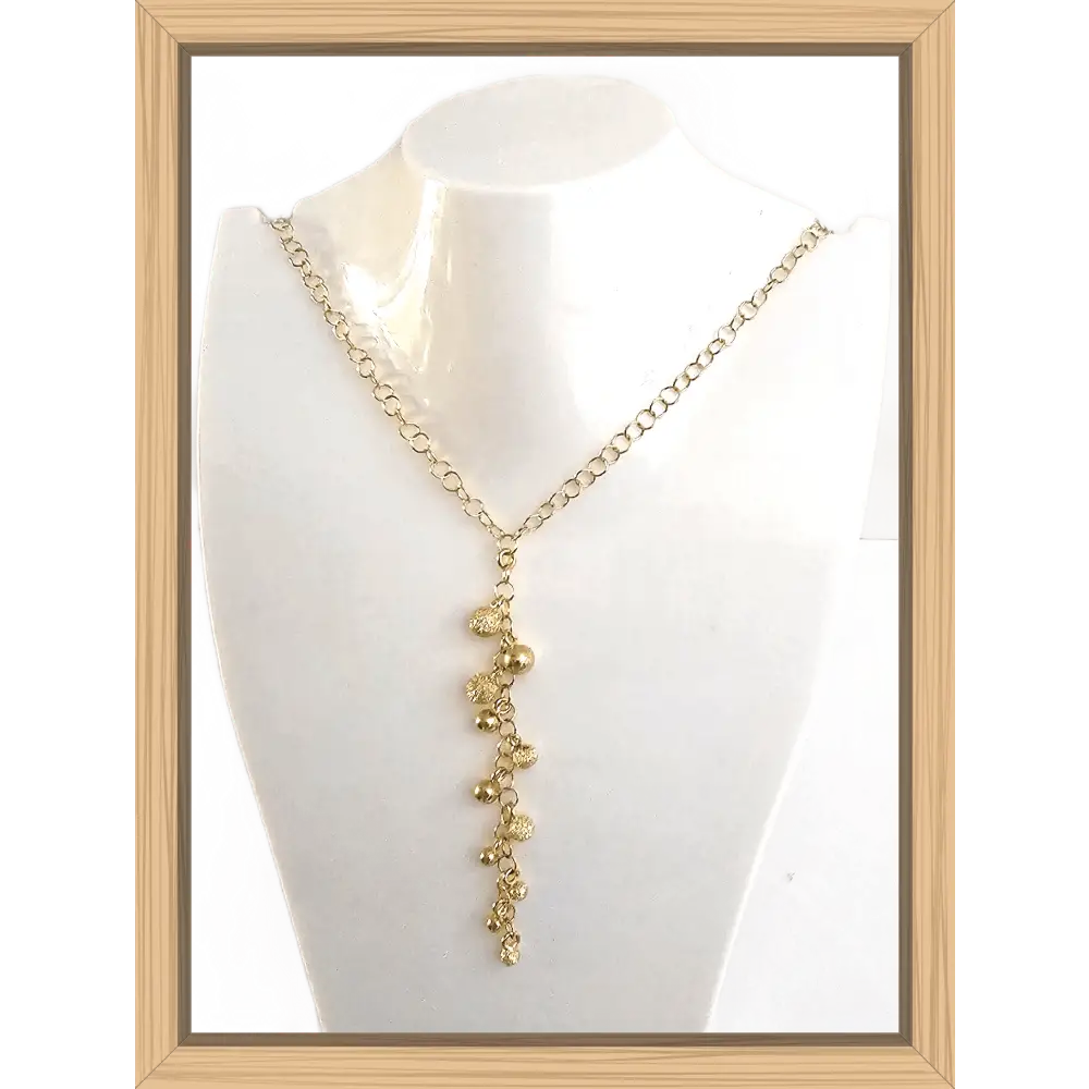 Girocollo oro giallo pendente a grappolo UNOAERRE|bonini-gioielli