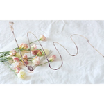 Girocollo punto luce oro bianco e diamante ct 0,22 VS F - Gioielleria Bonini