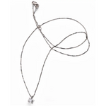 Girocollo punto luce oro Diamante ct 0,14|Bonini-gioielli