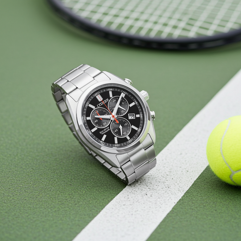 CITIZEN Uomo Crono Eco-Drive SuperTitanio 2590|bnini-gioielli