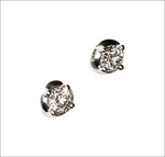 Orecchini Bliss in oro bianco e diamanti orecchini