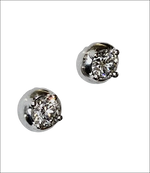 Orecchini Bliss in oro bianco e diamanti orecchini