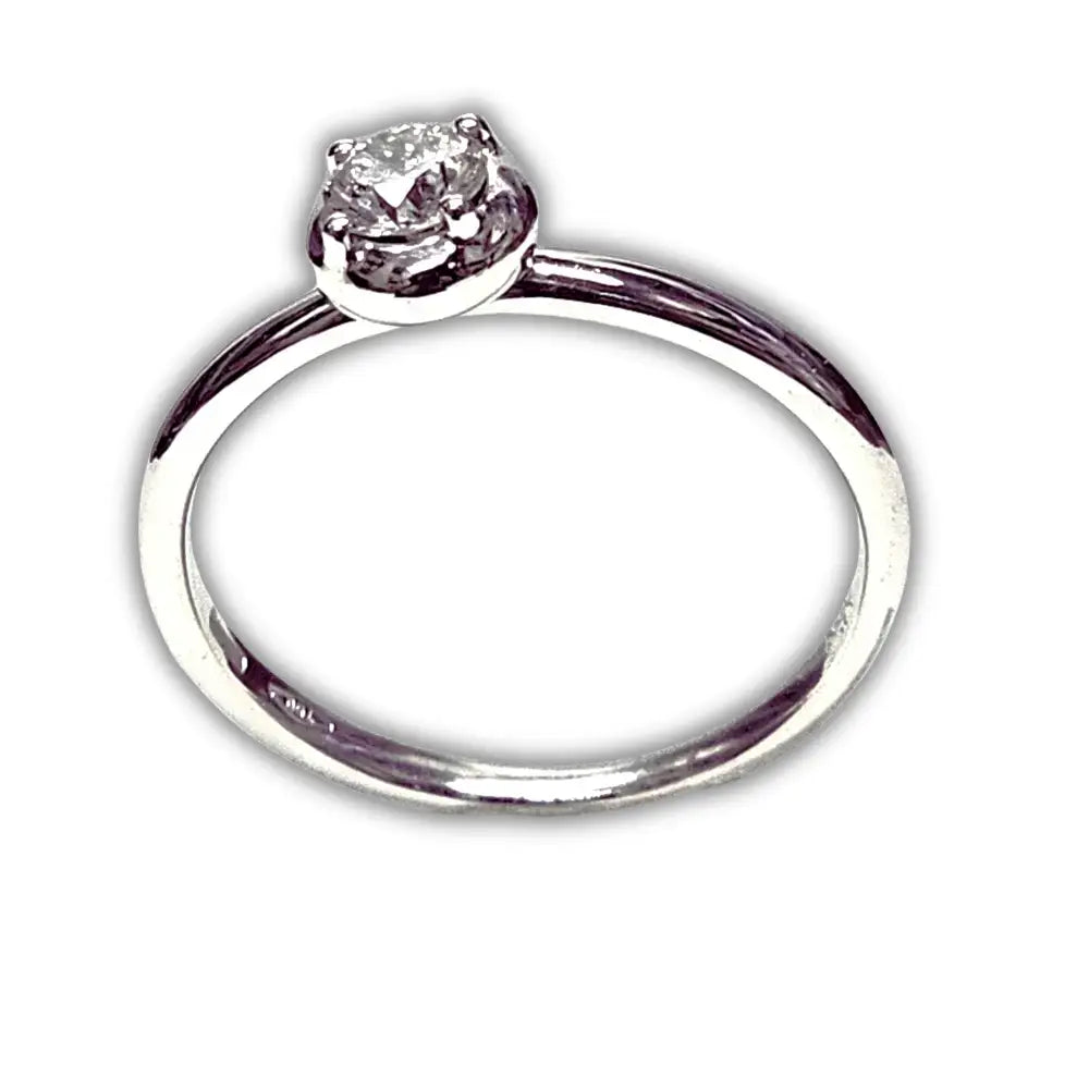 Orecchini Bliss in oro bianco 750/1000 e diamanti ct 0,40 orecchini