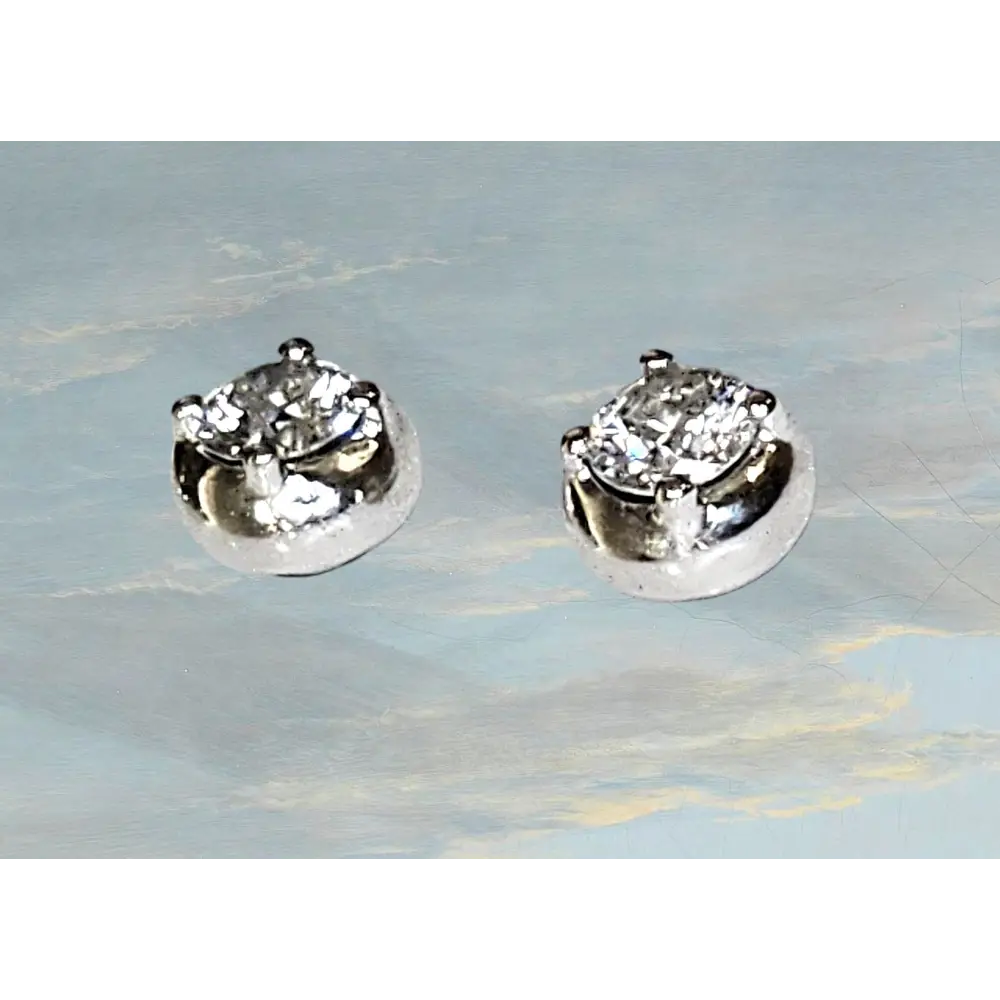 Orecchini Bliss in oro bianco e diamanti orecchini