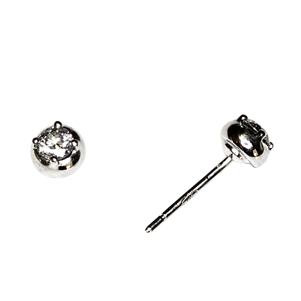 Orecchini Bliss in oro bianco e diamanti orecchini