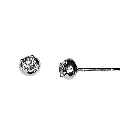 Orecchini Bliss in oro bianco e diamanti orecchini