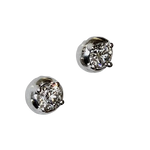 Orecchini Bliss in oro bianco e diamanti orecchini