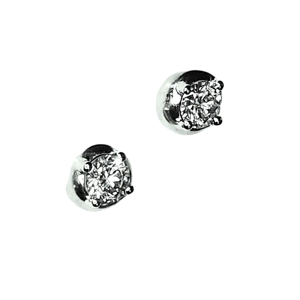 Orecchini Bliss in oro bianco e diamanti orecchini