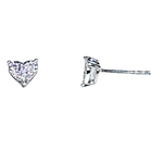 Orecchini Bliss punto luce diamanti in oro bianco|bonini-gioielli