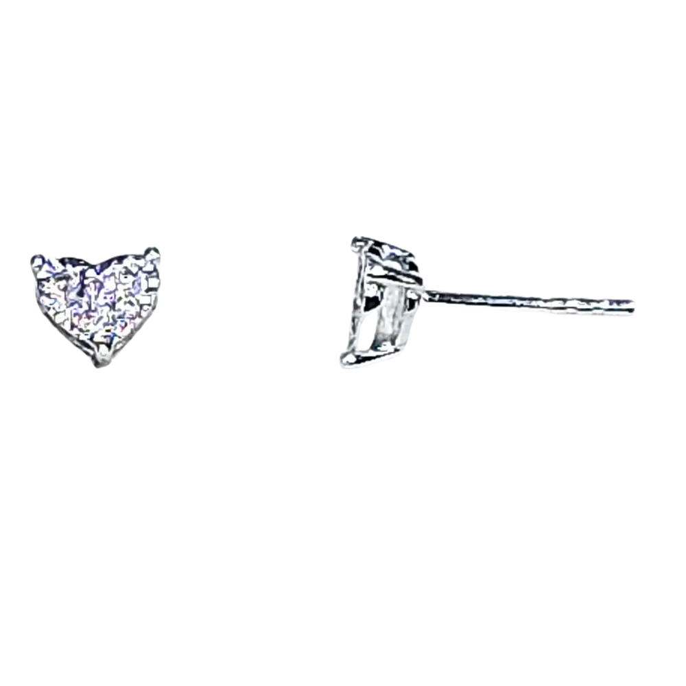 Orecchini Bliss punto luce diamanti in oro bianco|bonini-gioielli