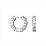 Orecchini COMETE Small in Argento e Zirconi Glamour ORA 196|bonini-gioielli