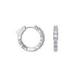 Orecchini COMETE Small in Argento e Zirconi Glamour ORA 197|bonini-gioielli