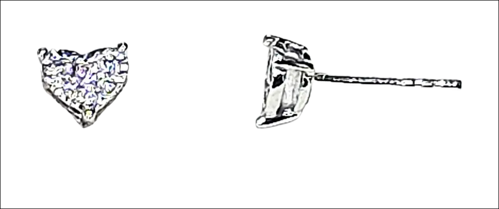 Orecchini Bliss punto luce diamanti in oro bianco|bonini-gioielli