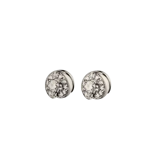 orecchini oro bianco e diamanti ct 0,28 Salvini Delicatessen|bonini-gioielli